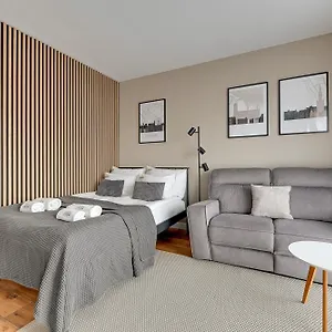 Nadmotlawie Riverside - Sauna, Gym & Parking By Downtown Apartment Danzig